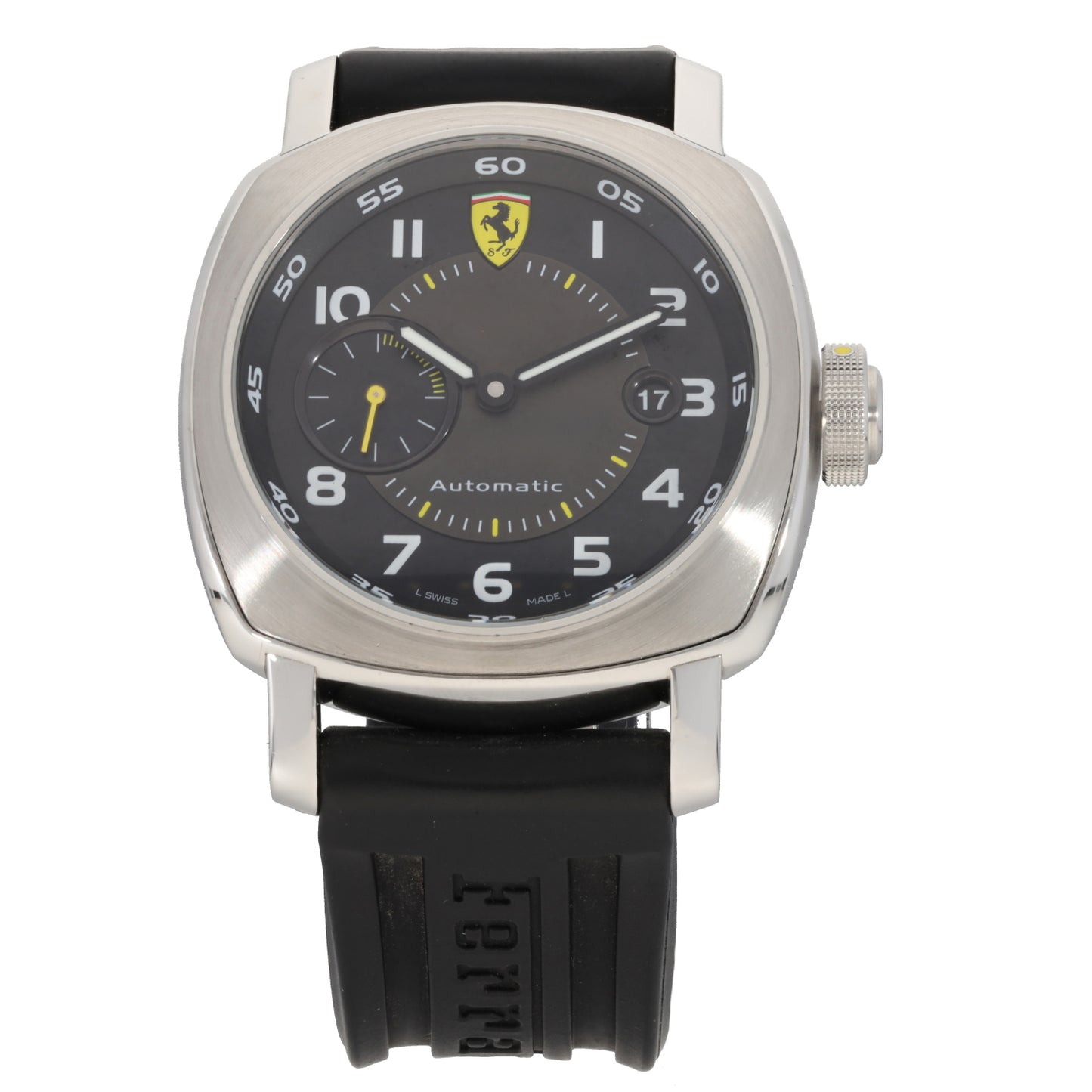 Panerai Ferrari F6654 42mm Stainless Steel Watch