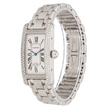 Load image into Gallery viewer, Cartier Tank Americaine 1726 21mm White Gold Watch
