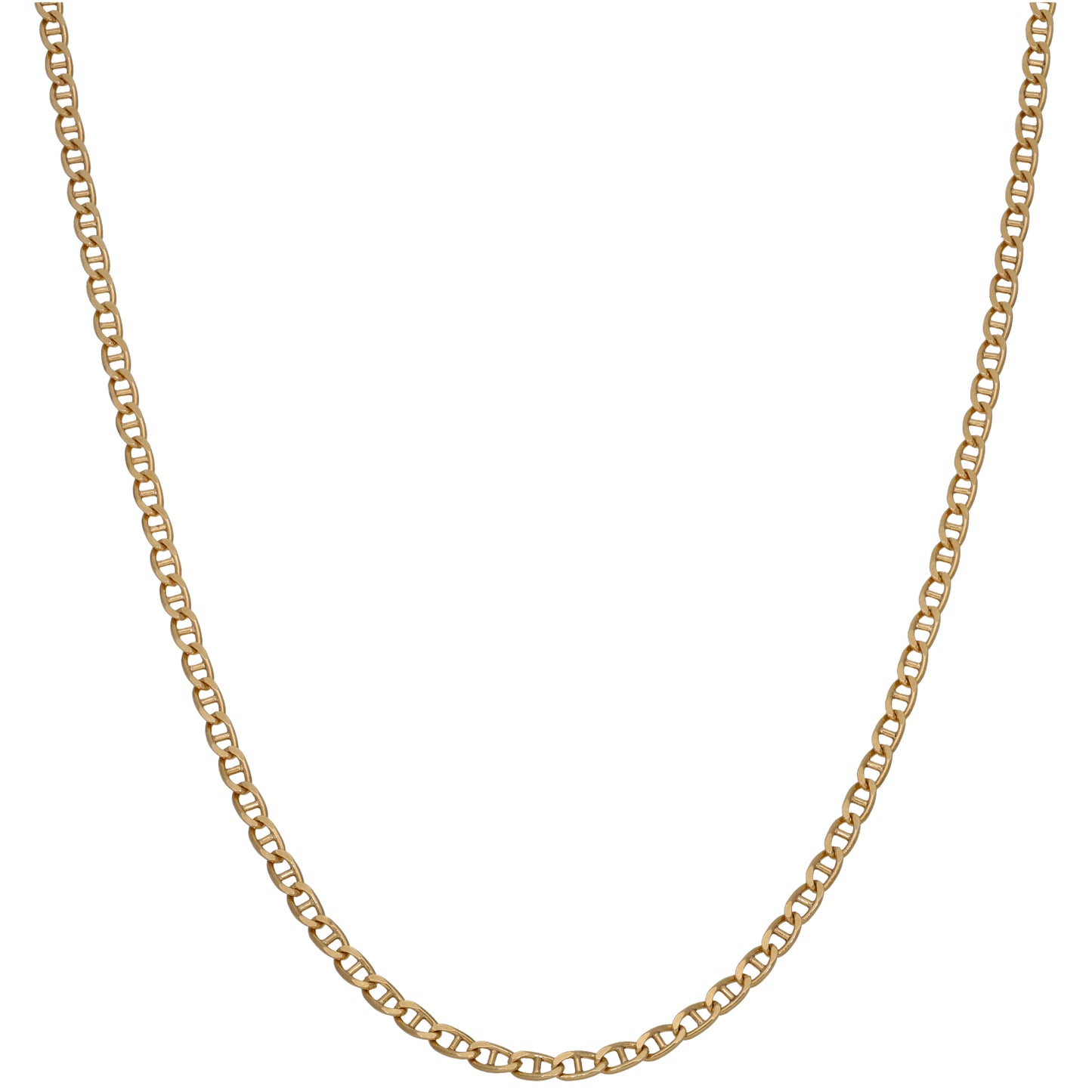 9ct Gold Anchor Chain 18"