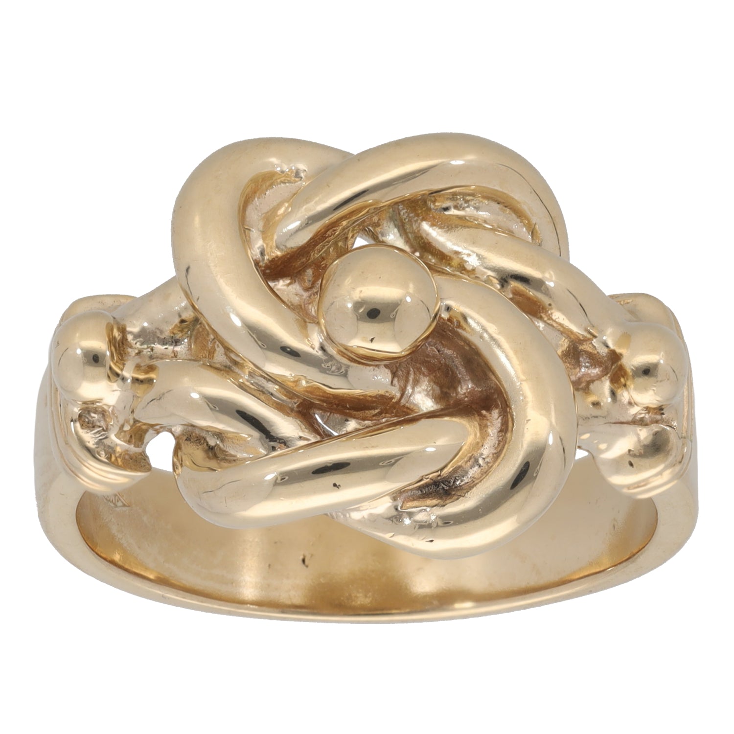 9ct Gold Knot Ring Size Z+1 H&T