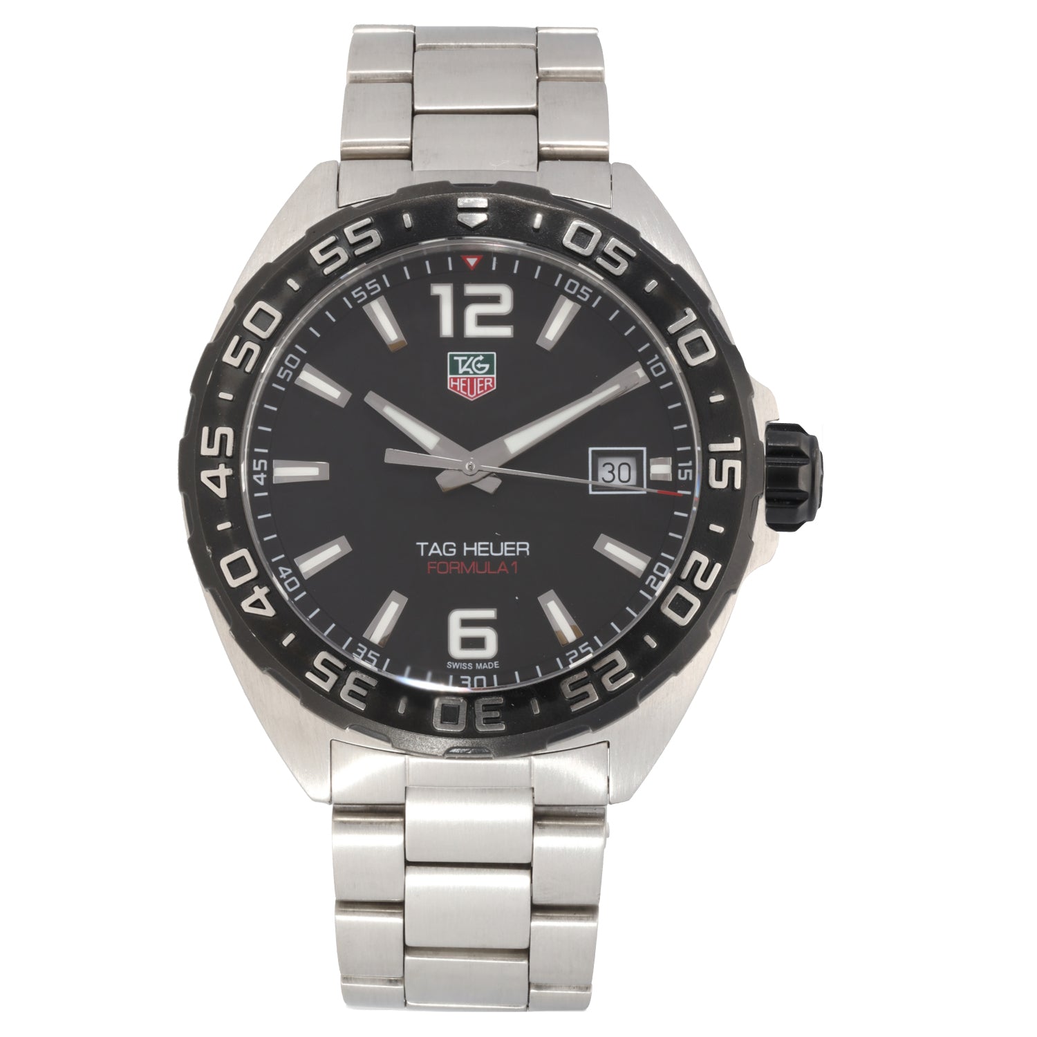 Tag Heuer Formula 1 WAZ1110 41mm Stainless Steel Watch – H&T