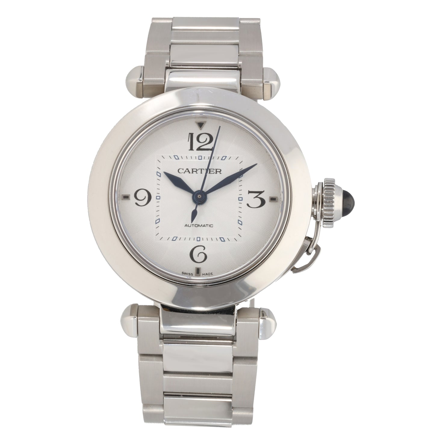 Cartier Pasha 4327 35mm Stainless Steel Watch