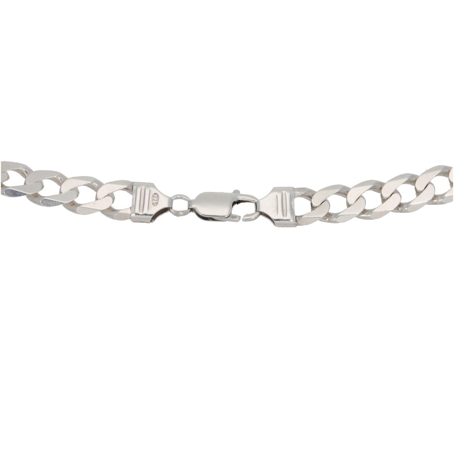 Silver Sterling Curb Chain 20"