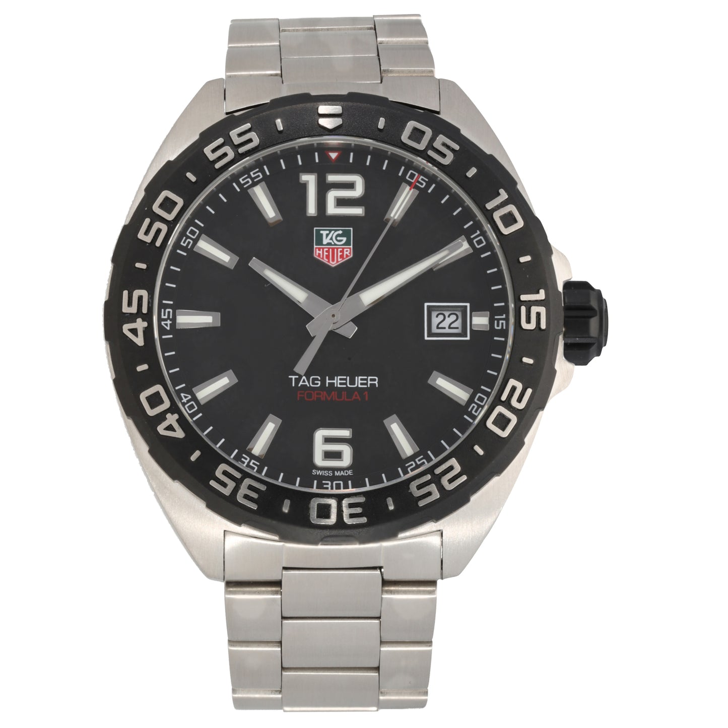 Tag Heuer Formula 1 WAZ1110 41mm Stainless Steel Watch