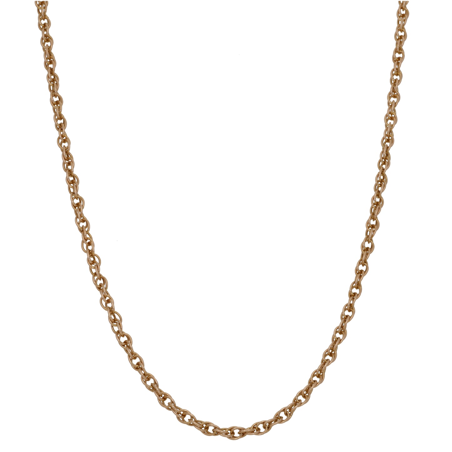 9ct Gold Double Curb Chain 24"