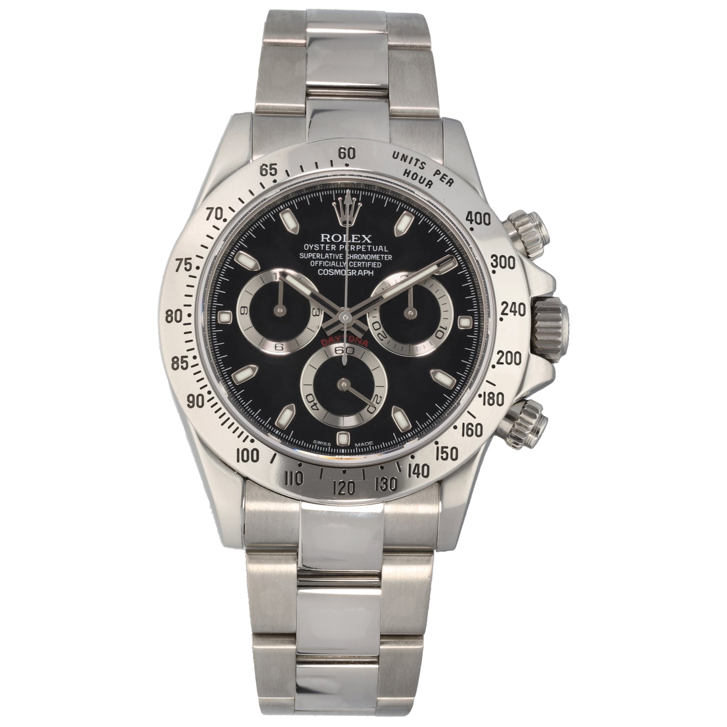 Rolex Daytona 116520 40mm Stainless Steel Watch