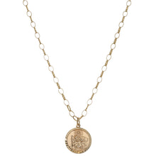 Load image into Gallery viewer, 9ct Gold St Christopher Pendant With Chain
