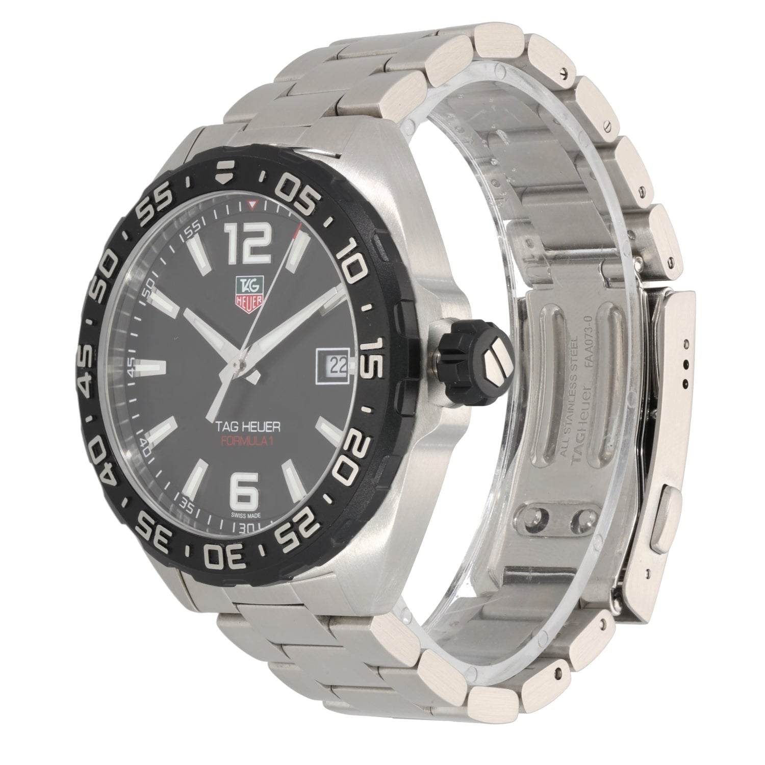 Tag Heuer Formula 1 WAZ1110 41mm Stainless Steel Watch – H&T