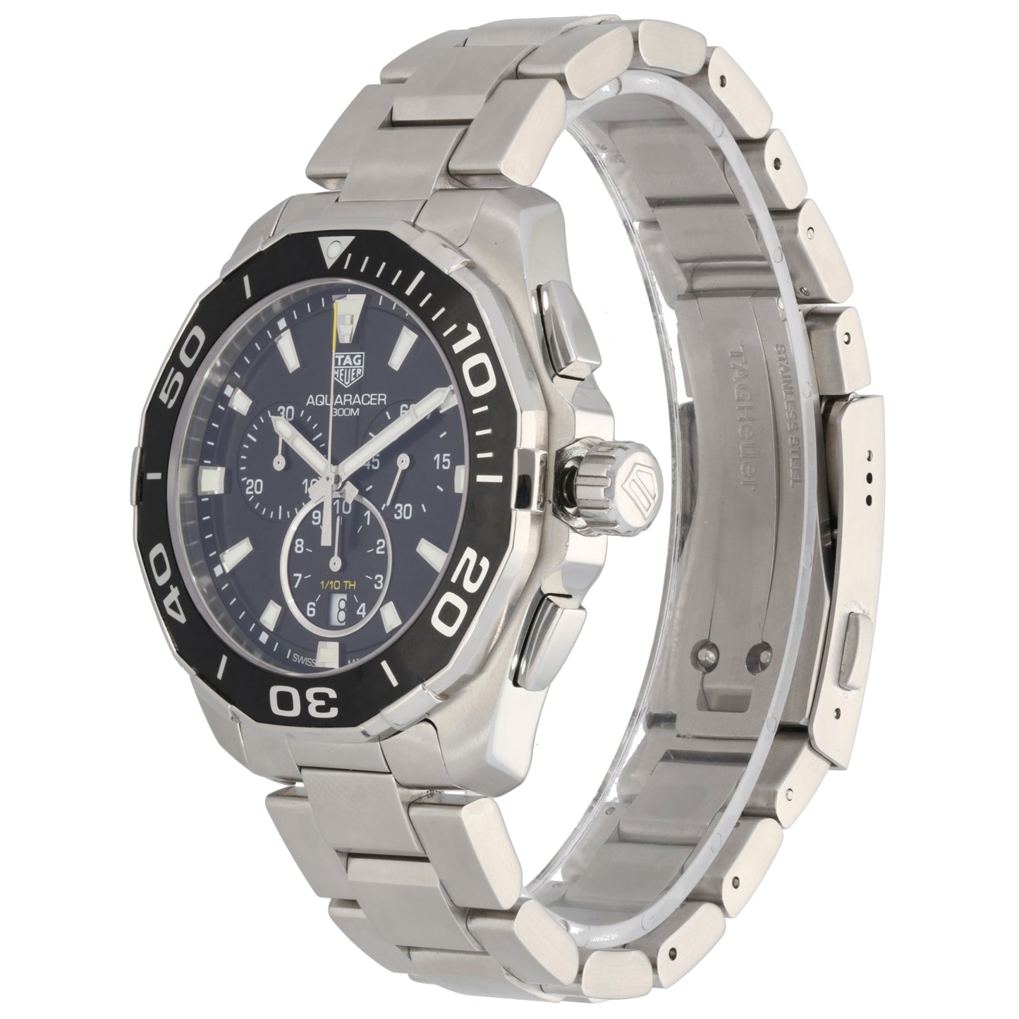 Tag Heuer Aquaracer CAY111A 43mm Stainless Steel Watch