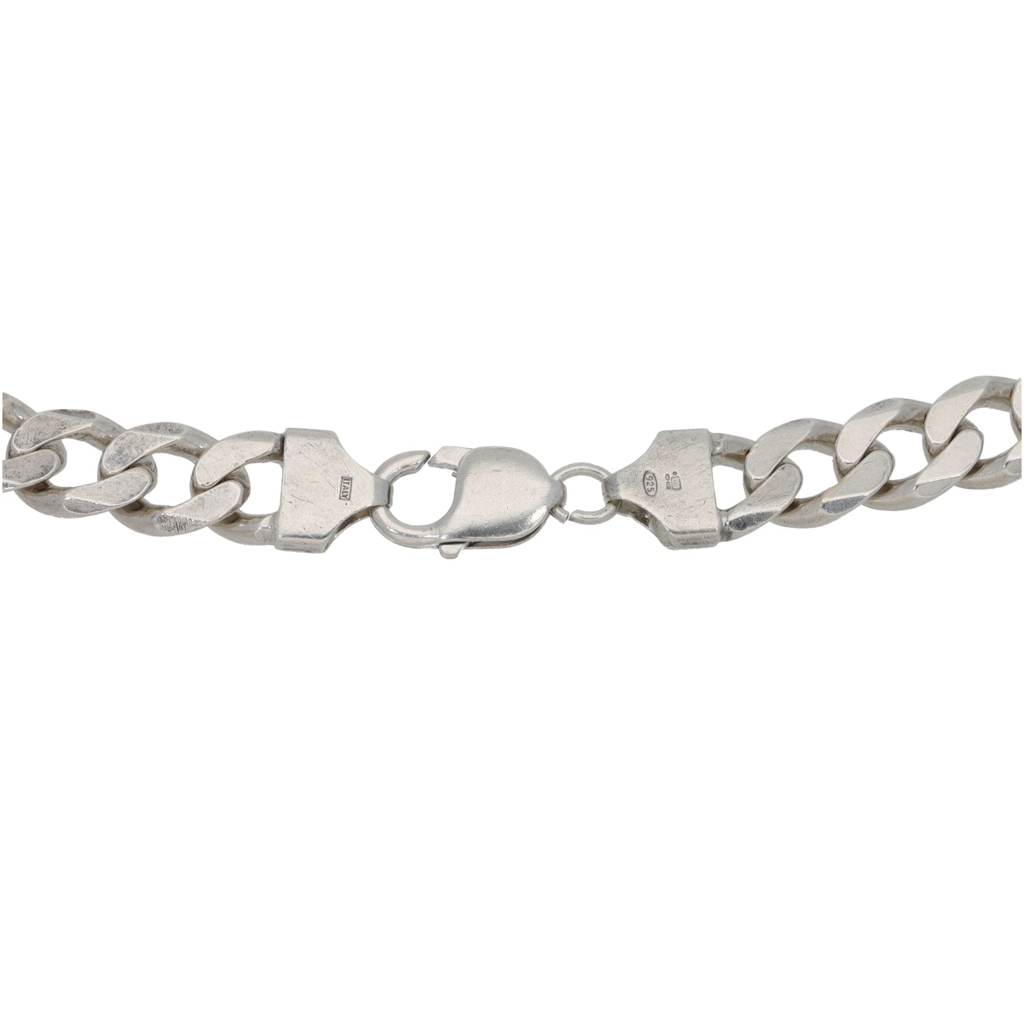 Silver Sterling Curb Chain 20"