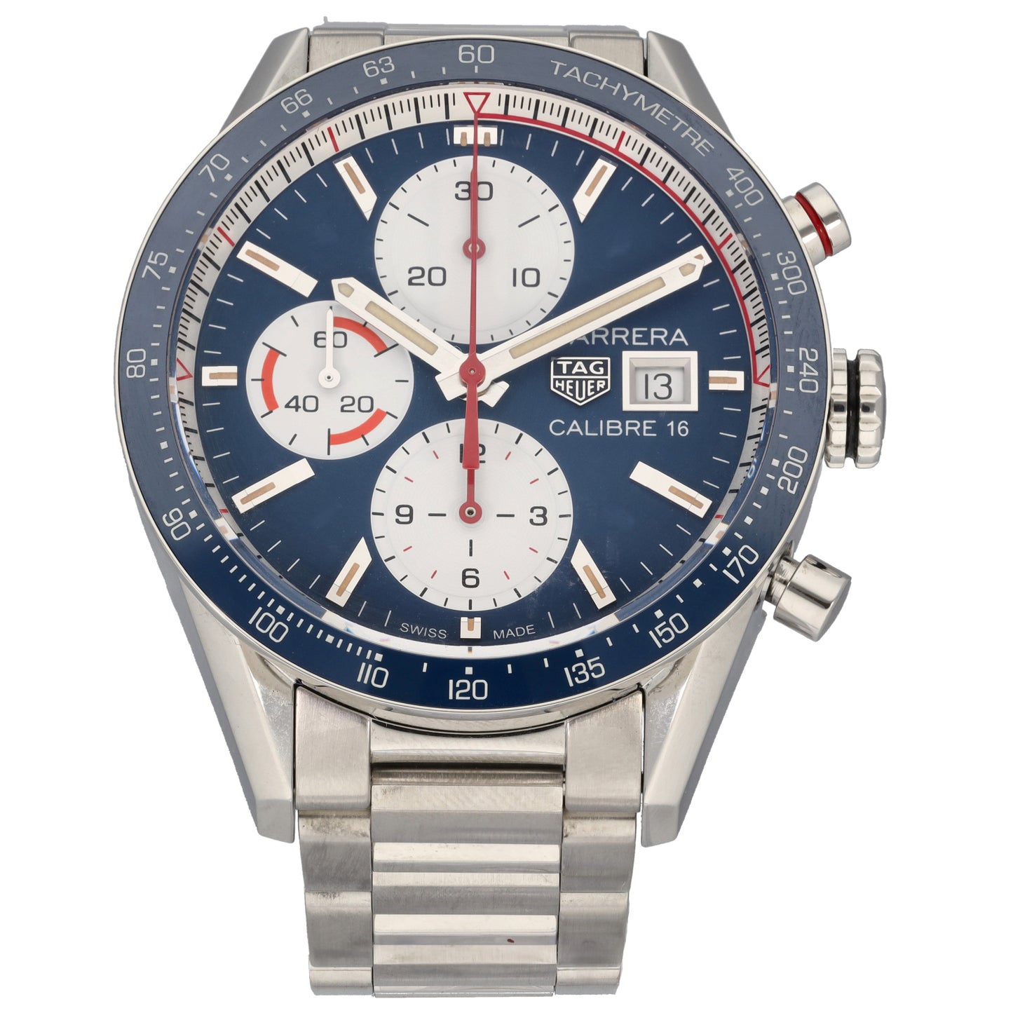 Tag Heuer Carrera CV201AR-0 41mm Stainless Steel Watch