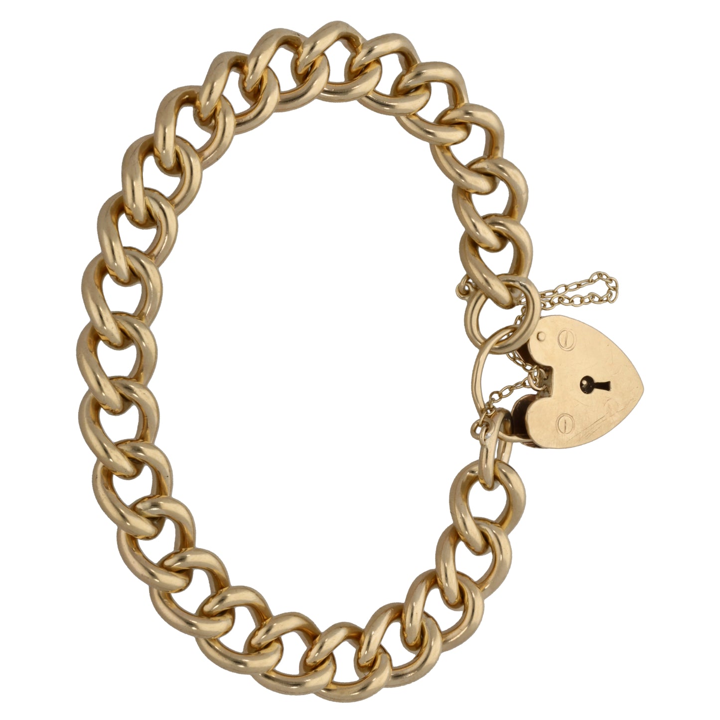 9ct Gold Curb Bracelet