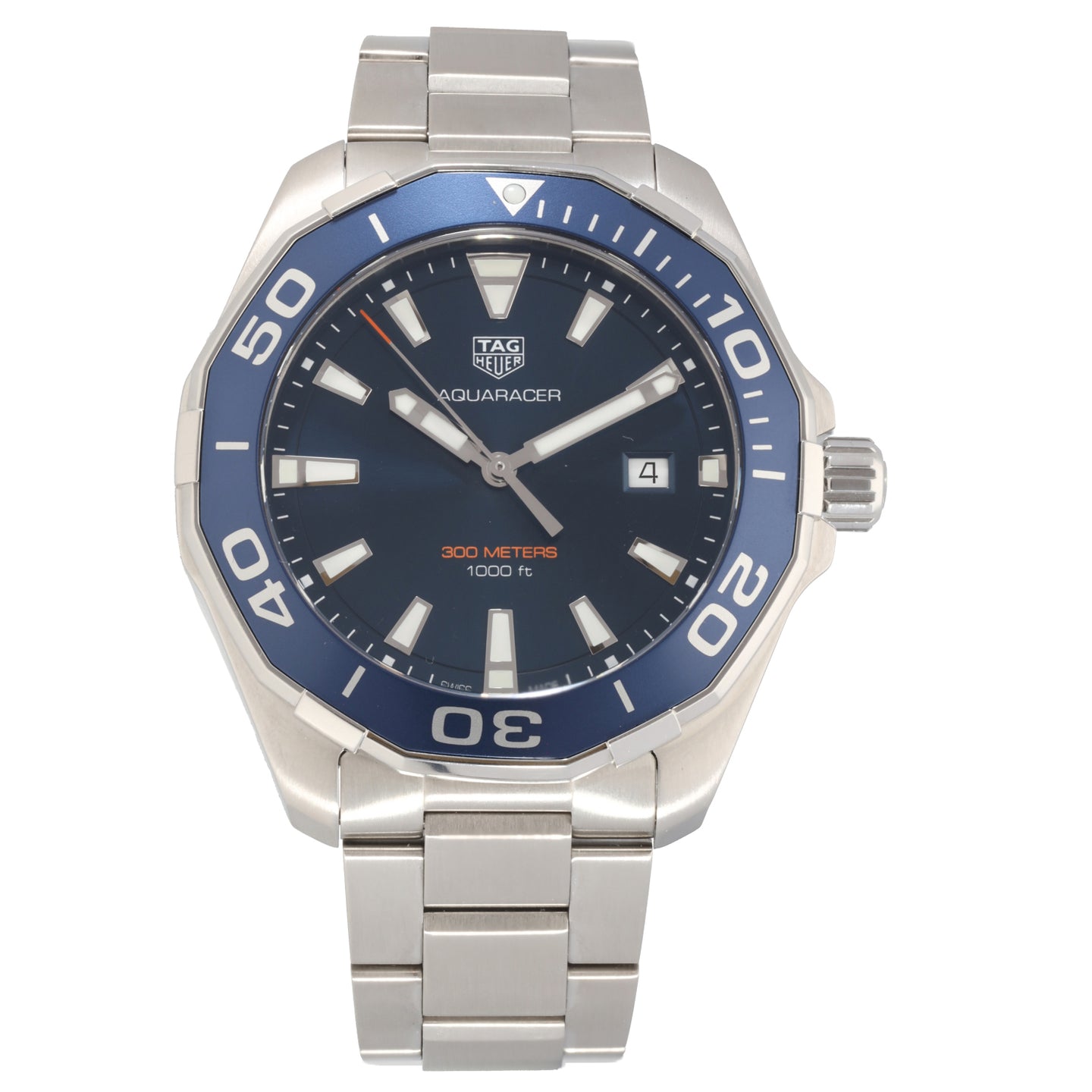 Tag Heuer Aquaracer WAY101C 43mm Stainless Steel Watch