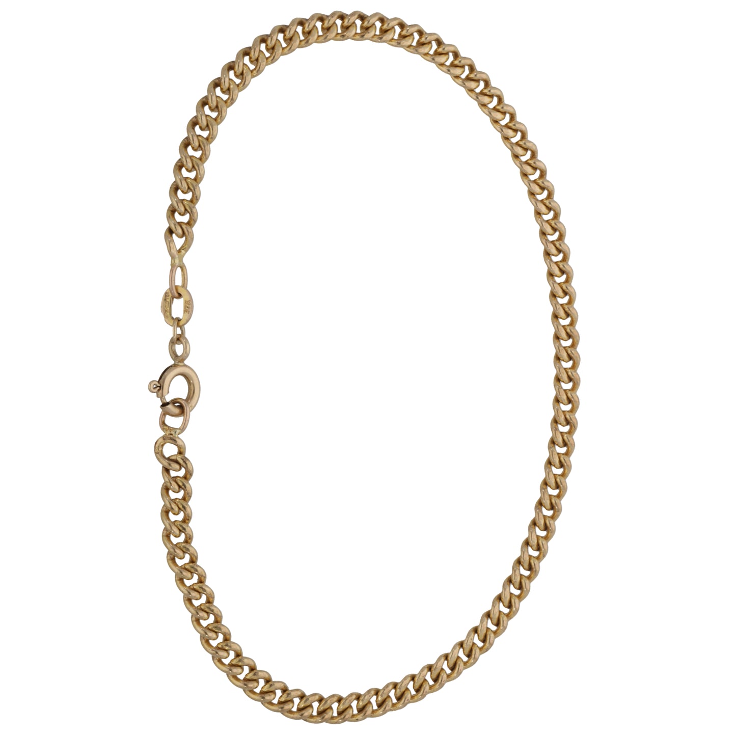 9ct Gold Curb Bracelet