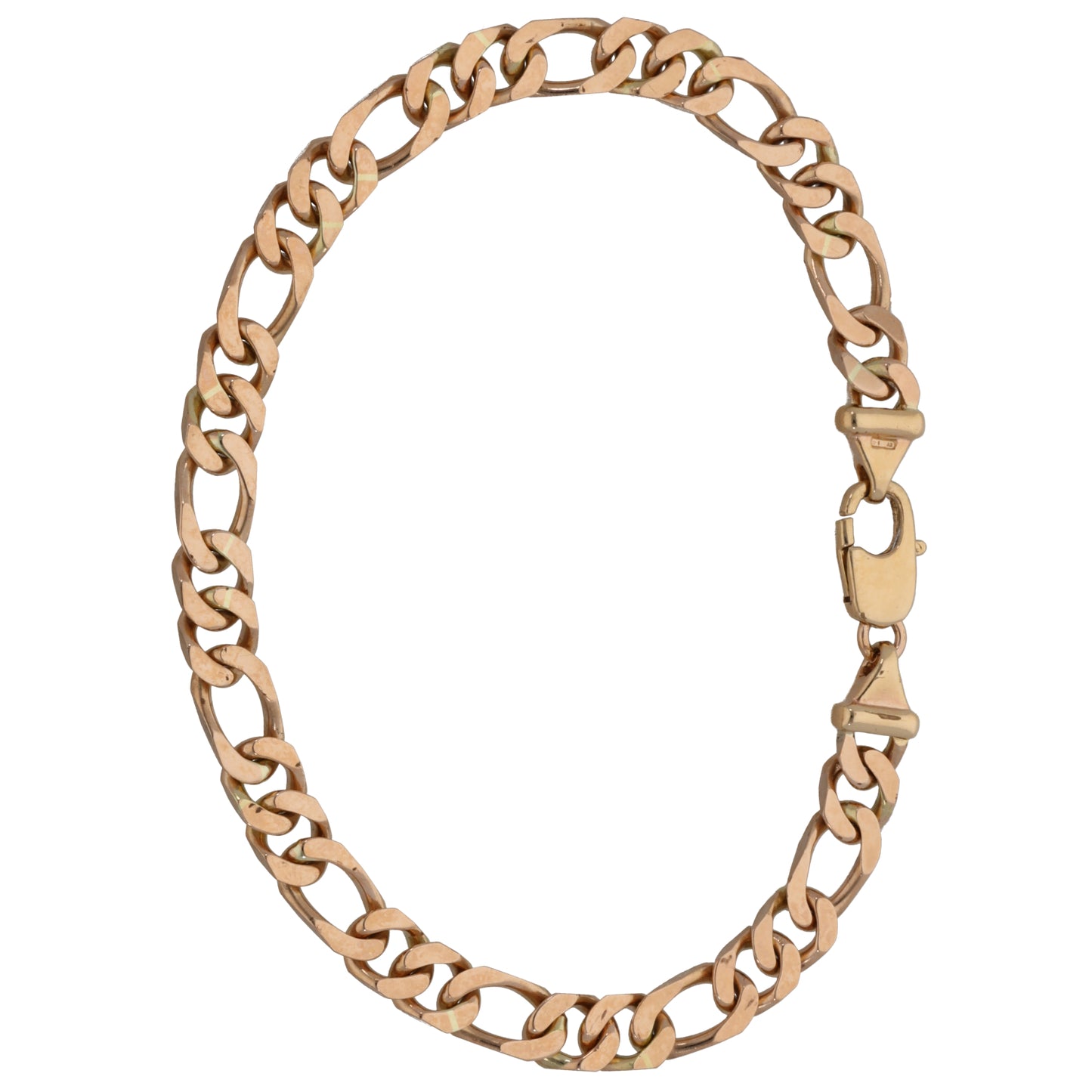 9ct Gold Figaro Bracelet