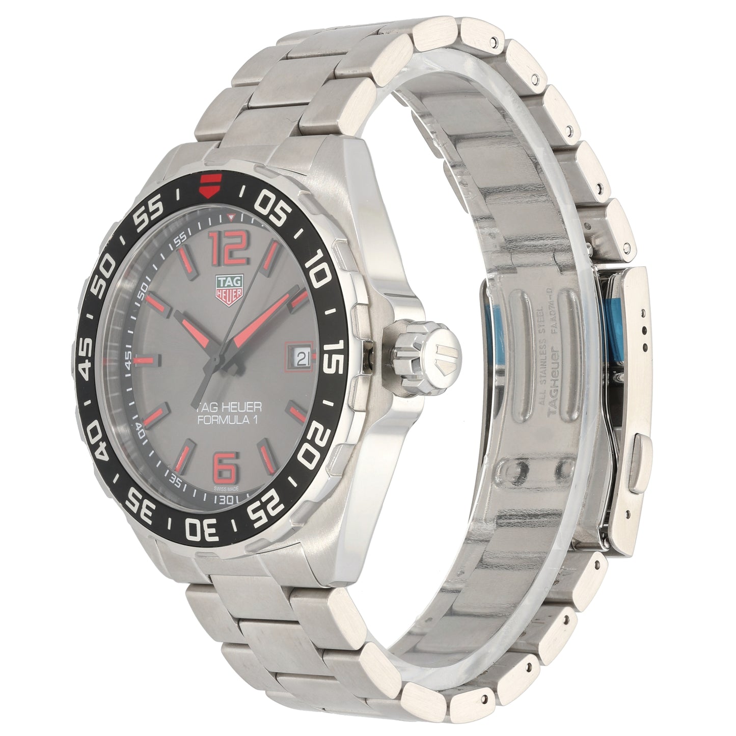 Tag Heuer Formula 1 WAZ1018 43mm Stainless Steel Watch