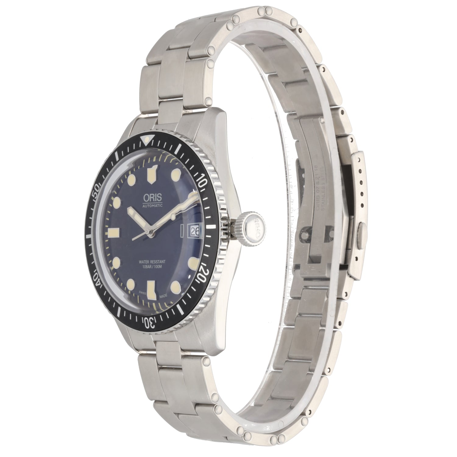 Oris Divers Sixty Five 7720 42mm Stainless Steel Watch H T