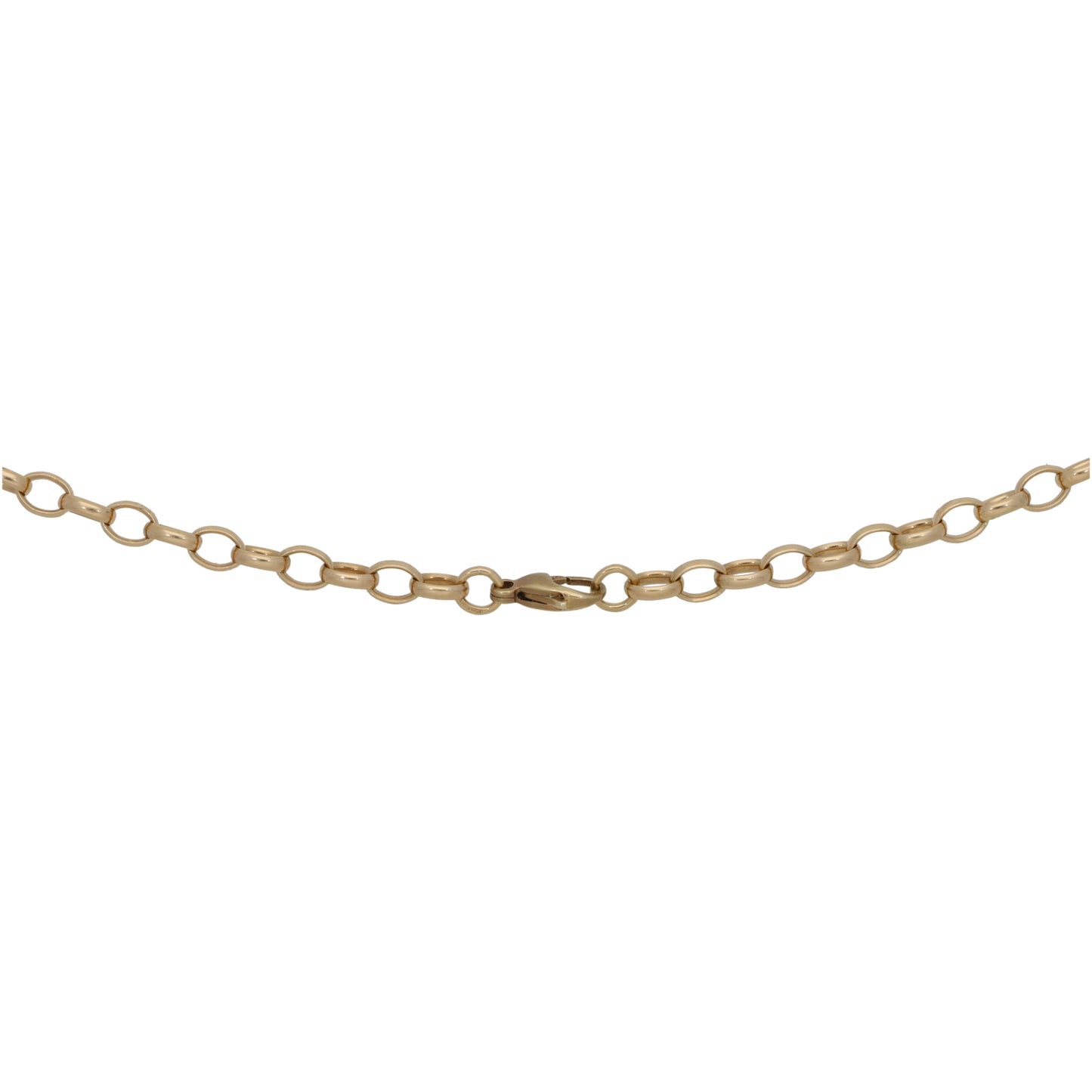 9ct Gold Belcher Chain 16"