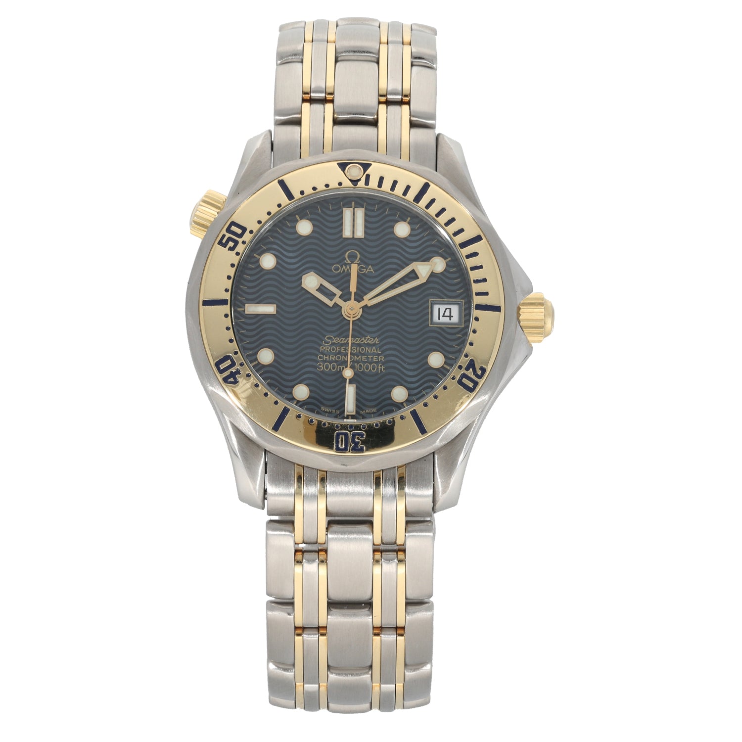 Omega Seamaster 36mm Bi Colour Watch