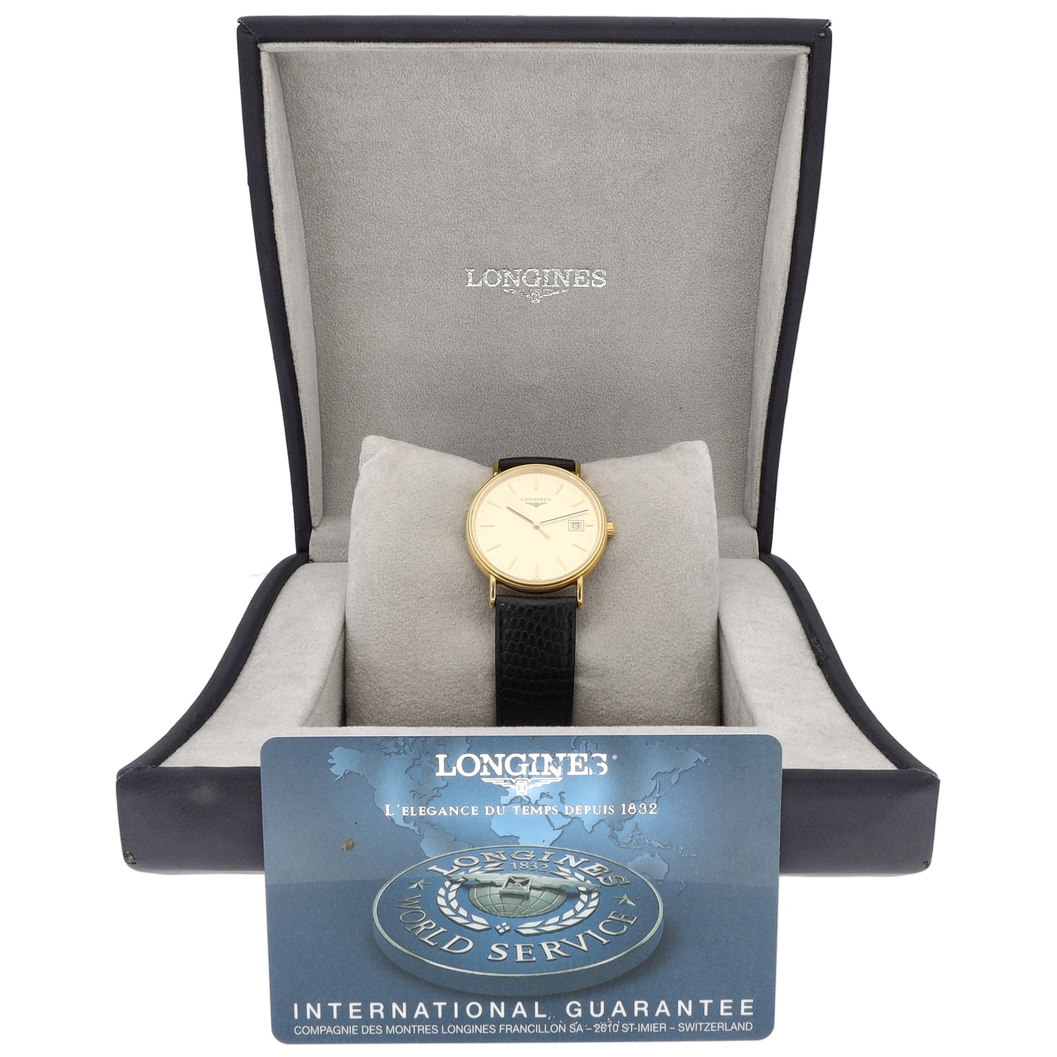 Longines Presence L4.720.2 33mm Gold Plated Watch