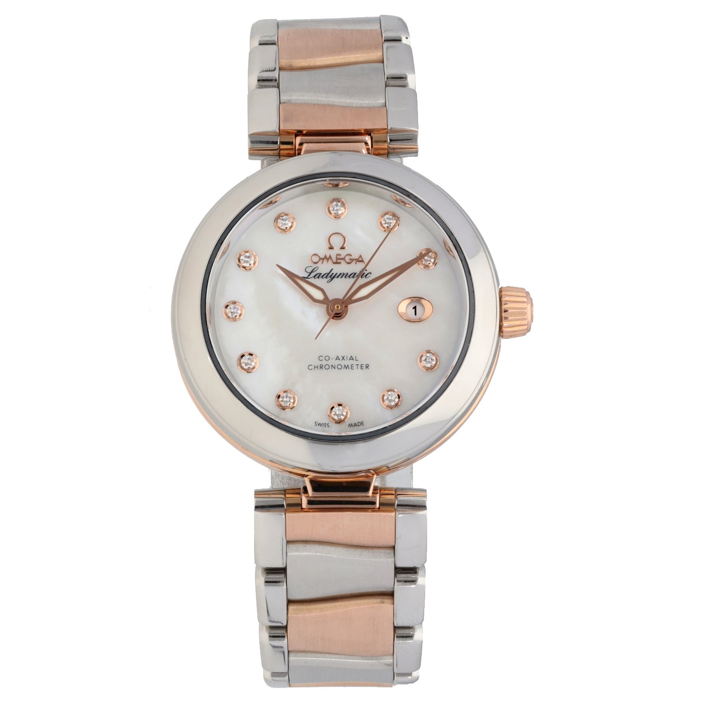 Omega De Ville Ladymatic 425.20.34.20.55.004 34mm Bi-Colour Watch