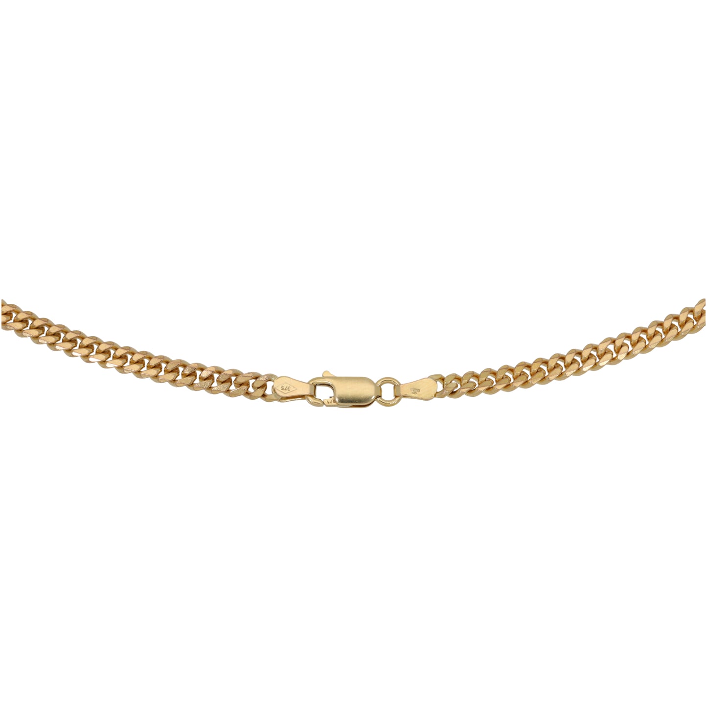 9ct Gold Curb Chain 24"