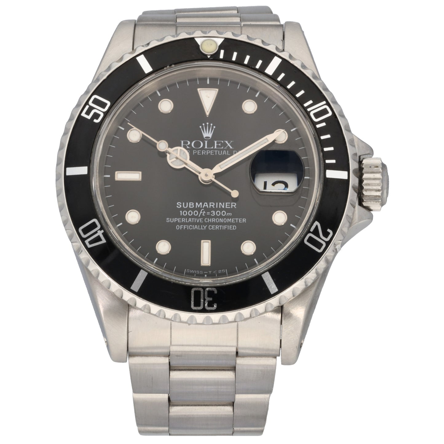 Rolex Submariner 16610 40mm Stainless Steel Watch