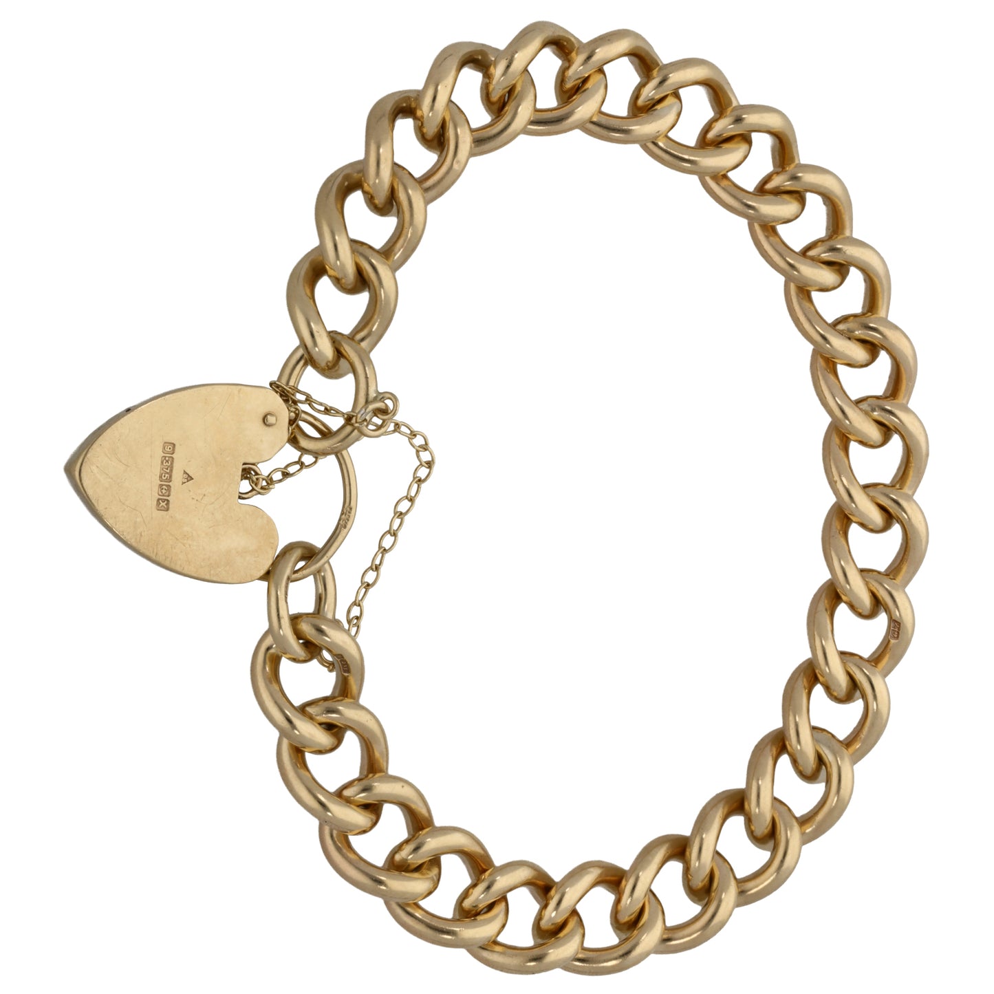 9ct Gold Curb Bracelet