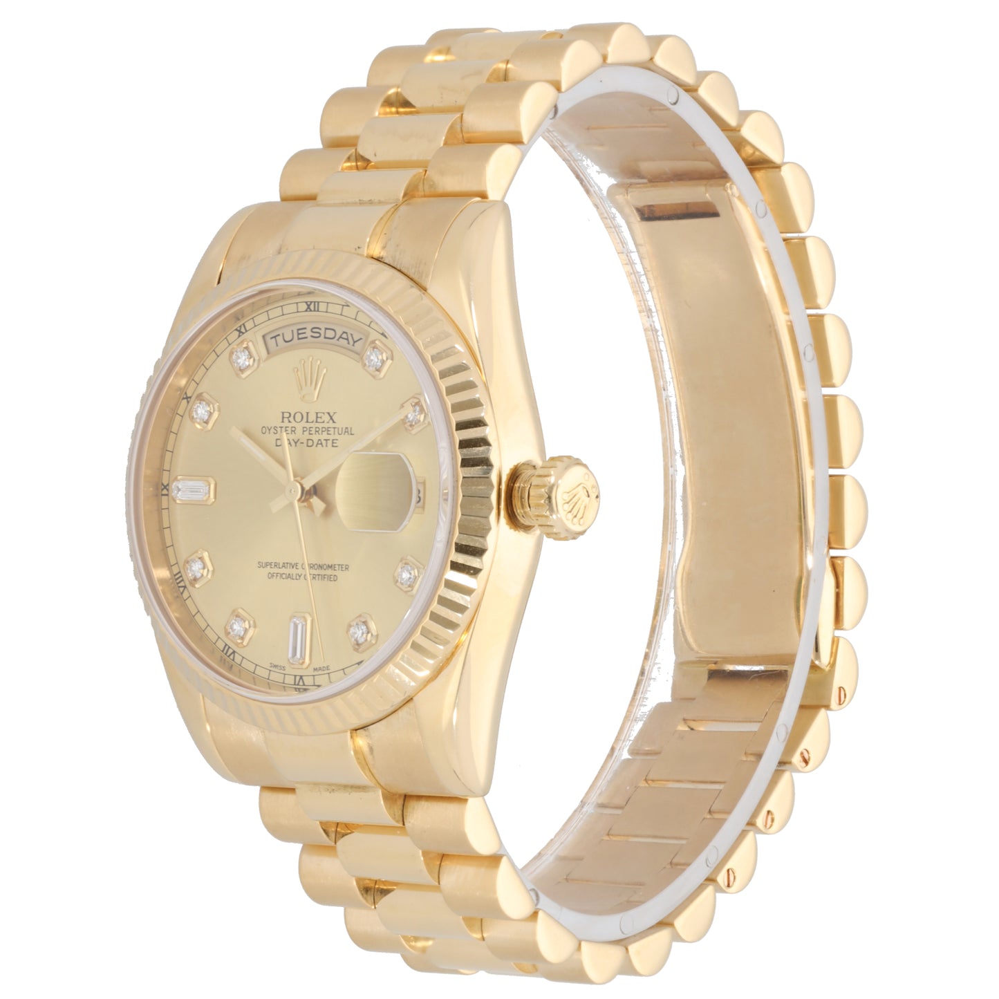 Rolex Day-Date 118238 36mm Gold Watch