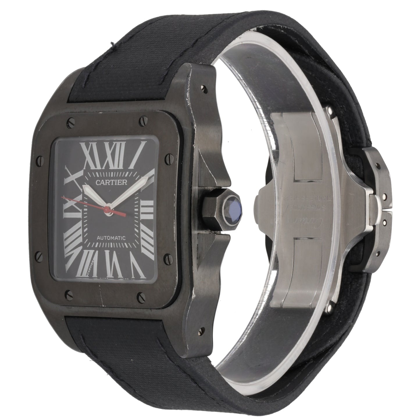 Cartier Santos 100 3774 38mm Stainless Steel Watch