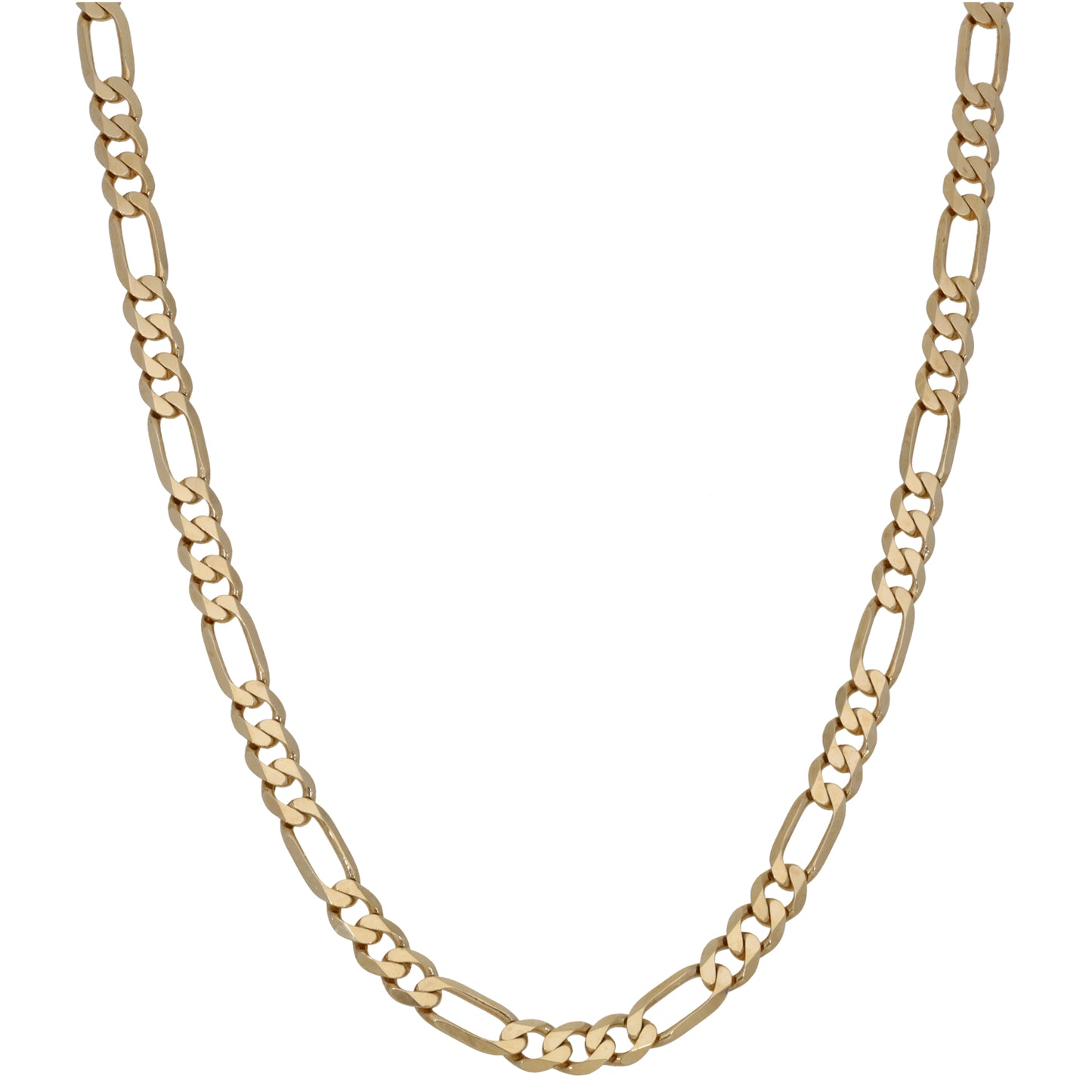 9ct Gold Figaro Chain 30"