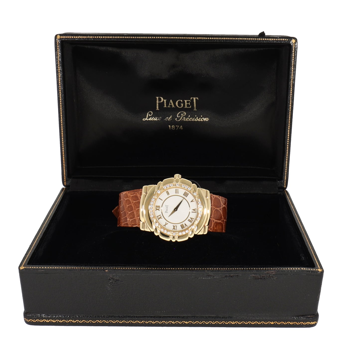 Piaget Tanagra 95043 33mm Gold Watch