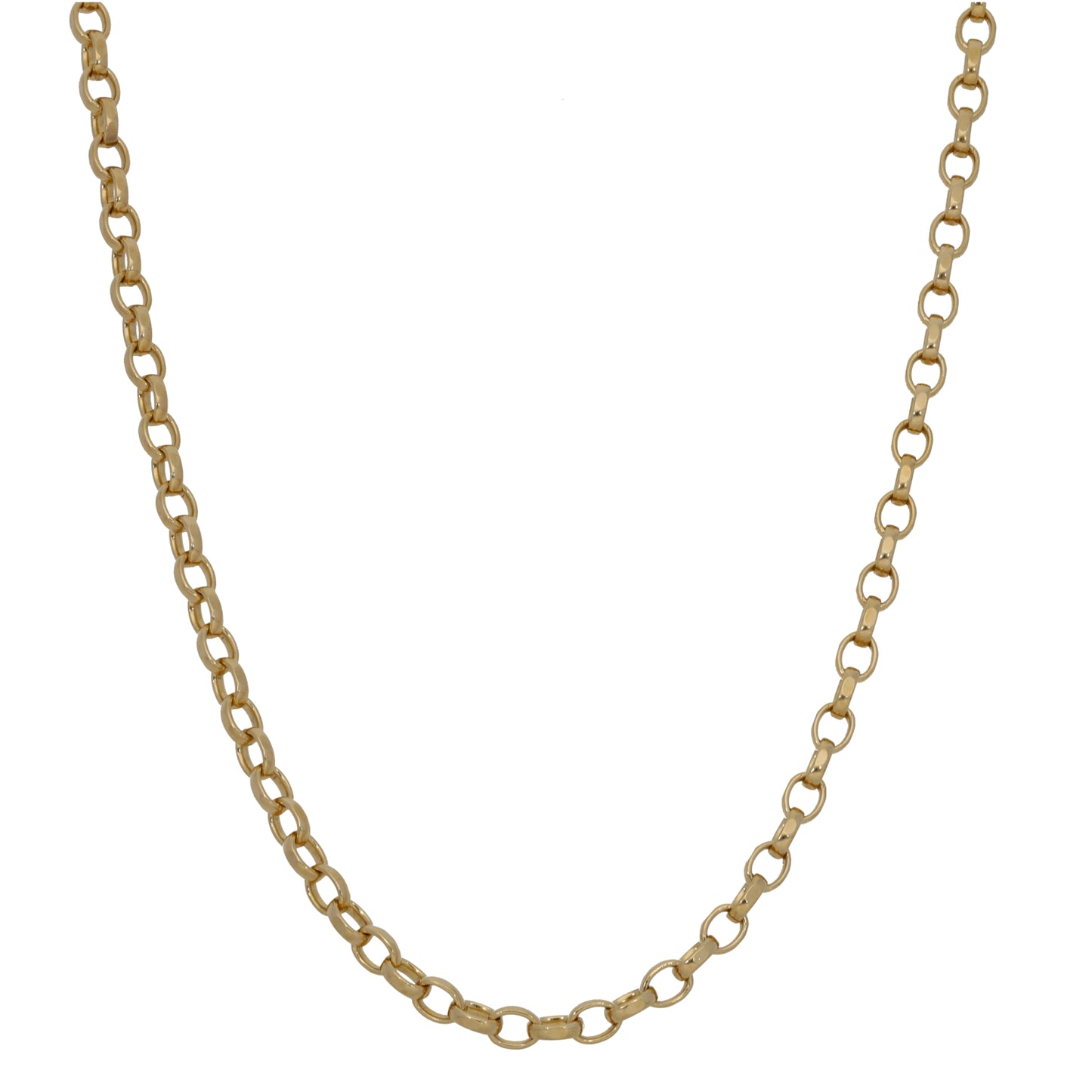 9ct Gold Belcher Chain 30"