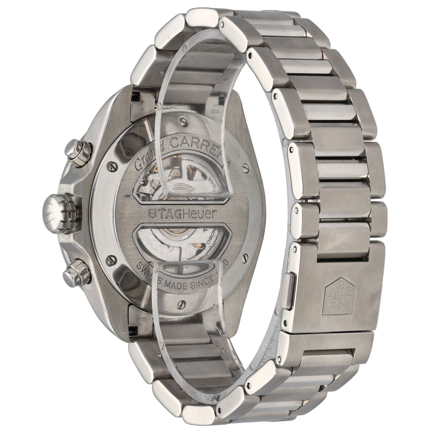 Tag Heuer Grand Carrera CAV511A 43mm Stainless Steel Watch