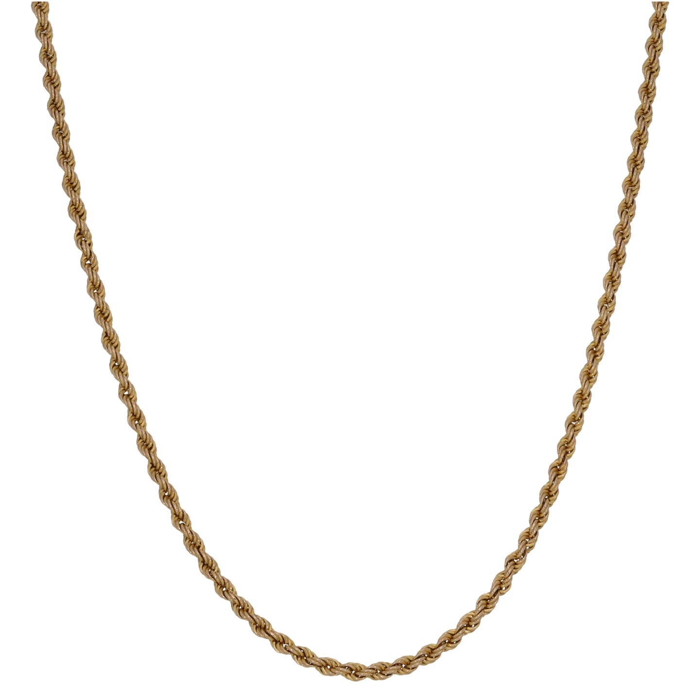 9ct Gold Rope Chain 16