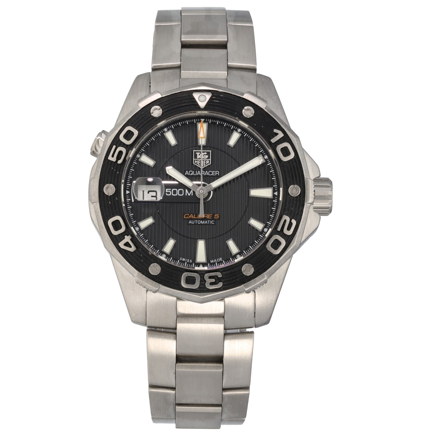 Tag Heuer Aquaracer WAJ2110 43mm Stainless Steel Watch