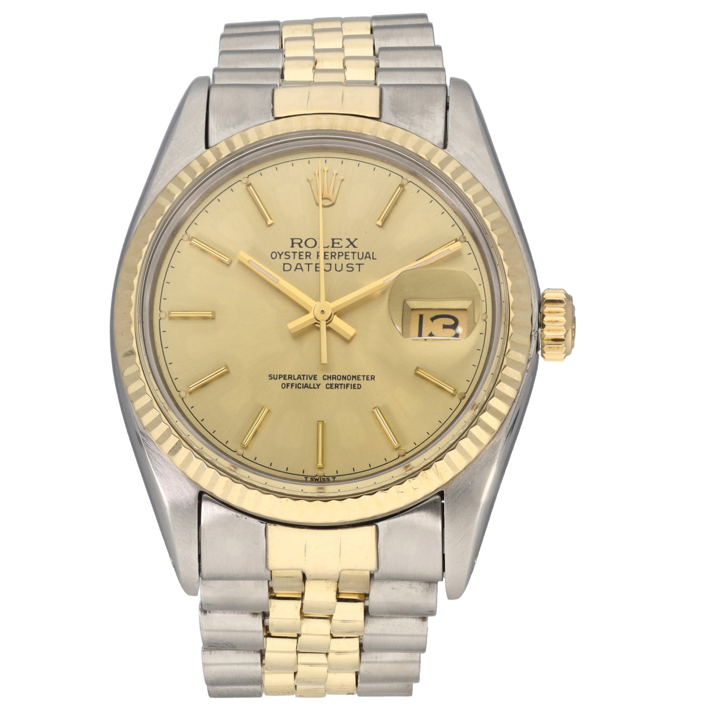 Rolex Datejust 16013 36mm Bi-Colour Watch