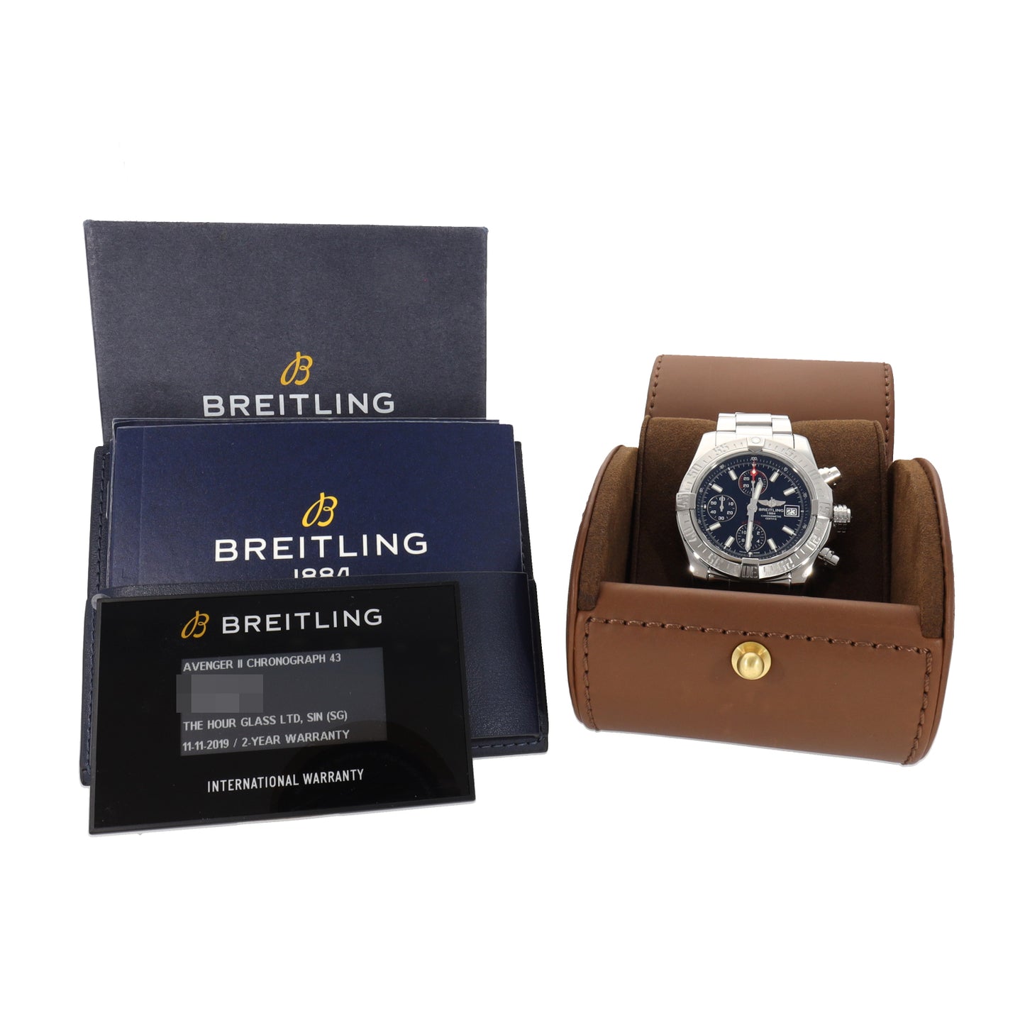 Breitling Avenger II A13381 42mm Stainless Steel Watch