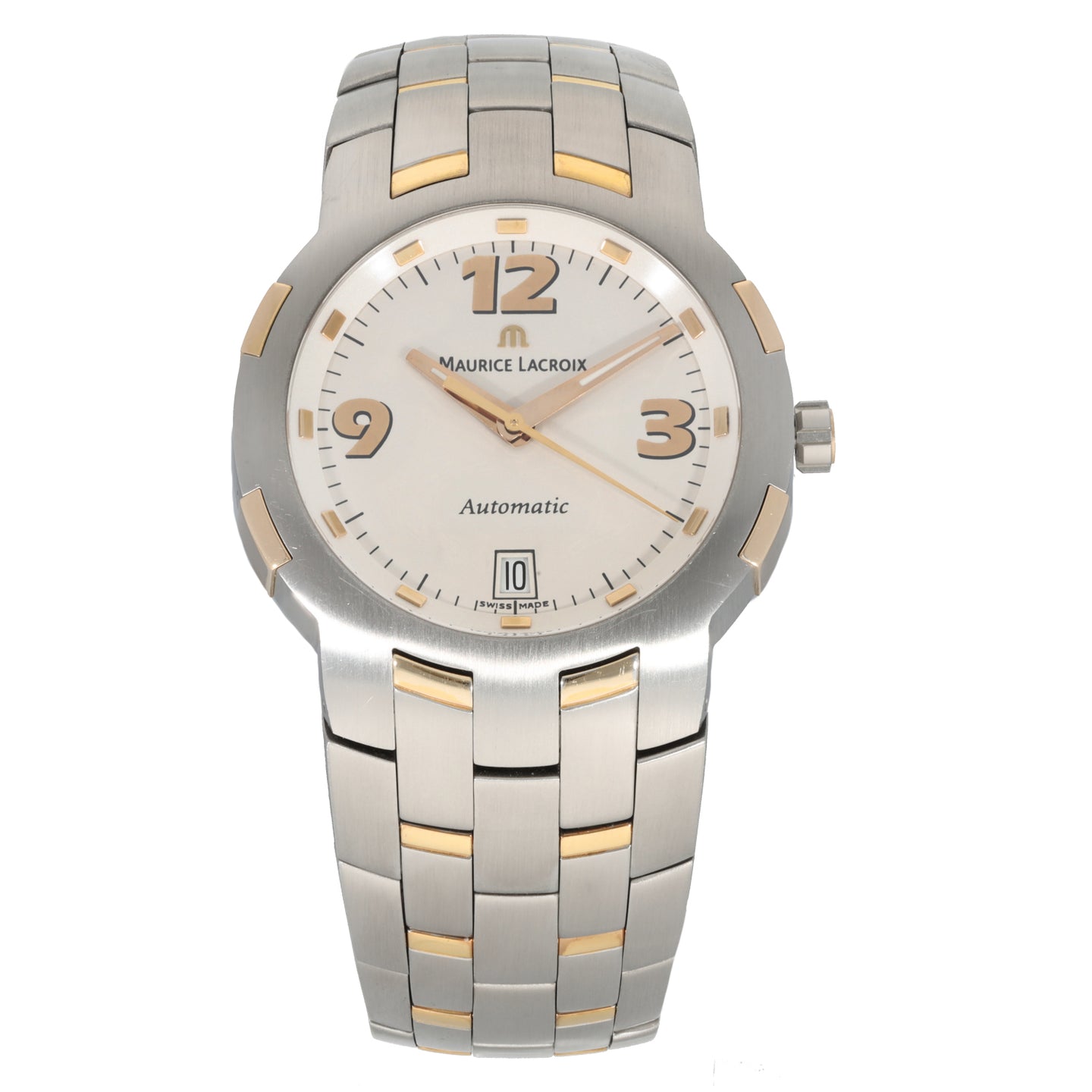 Maurice Lacroix Milestone MS6017 38mm Bi Colour Watch