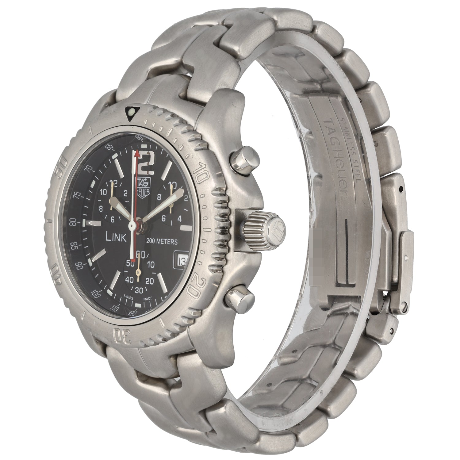 Tag Heuer Link CT1111 0 41mm Stainless Steel Watch H T