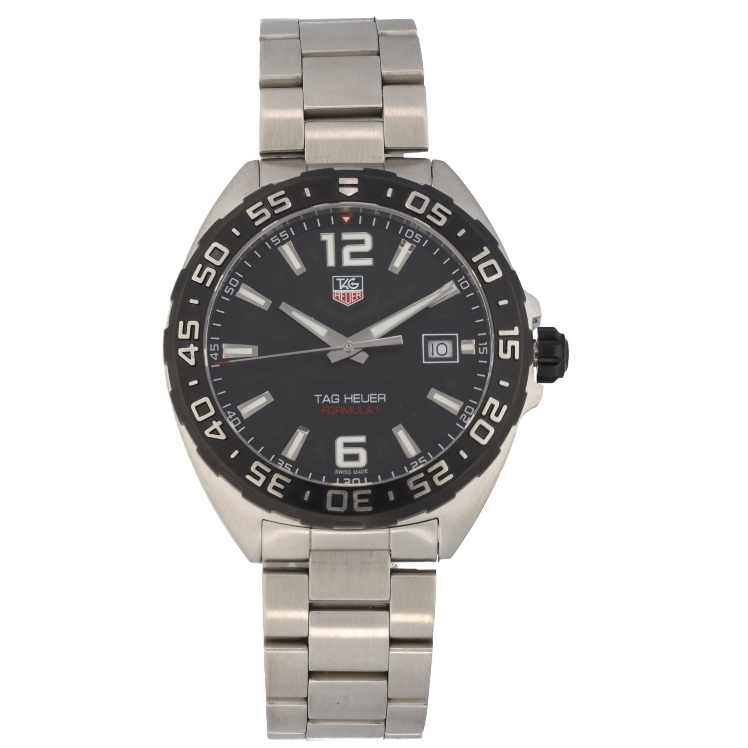 Tag Heuer Formula 1 WAZ1110 41mm Stainless Steel Watch – H&T