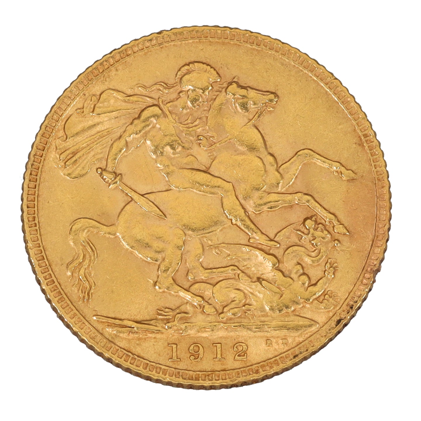 22ct Gold King George V Full Sovereign Coin 1912