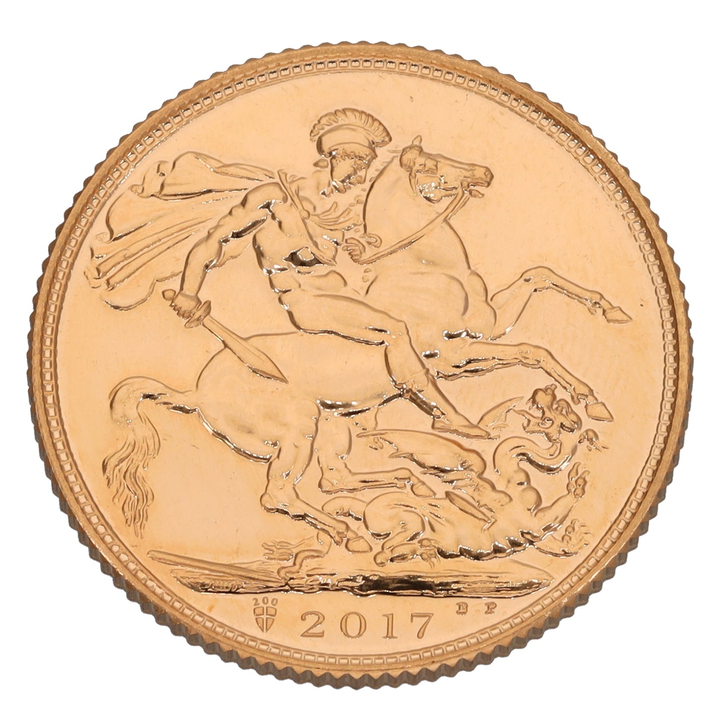 22ct Gold Queen Elizabeth II Full Sovereign Coin 2017