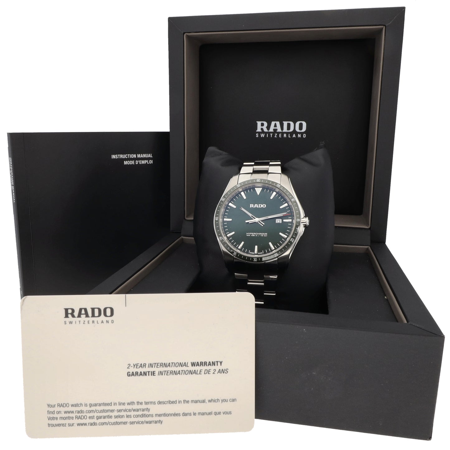 Rado Hyperchrome R32502313 44mm Stainless Steel Watch