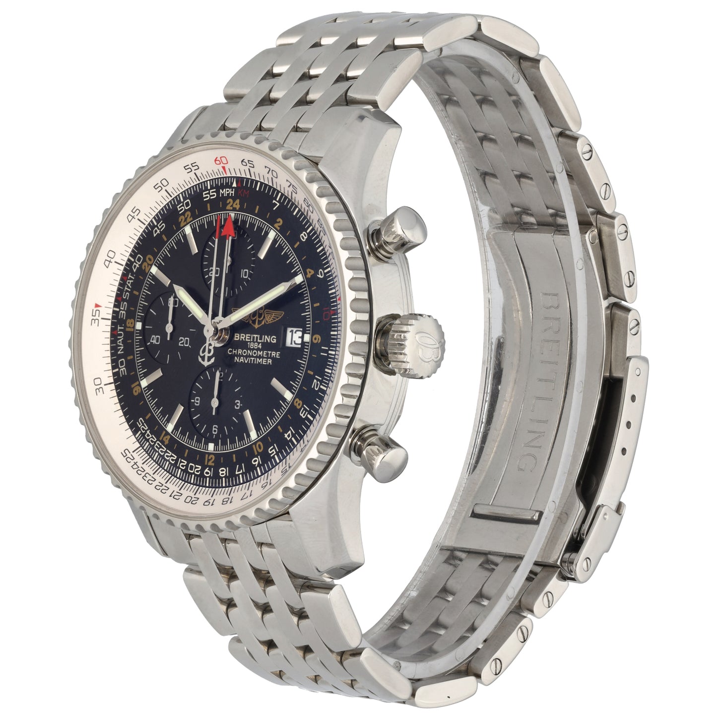 Breitling Navitimer A24322 46mm Stainless Steel Watch