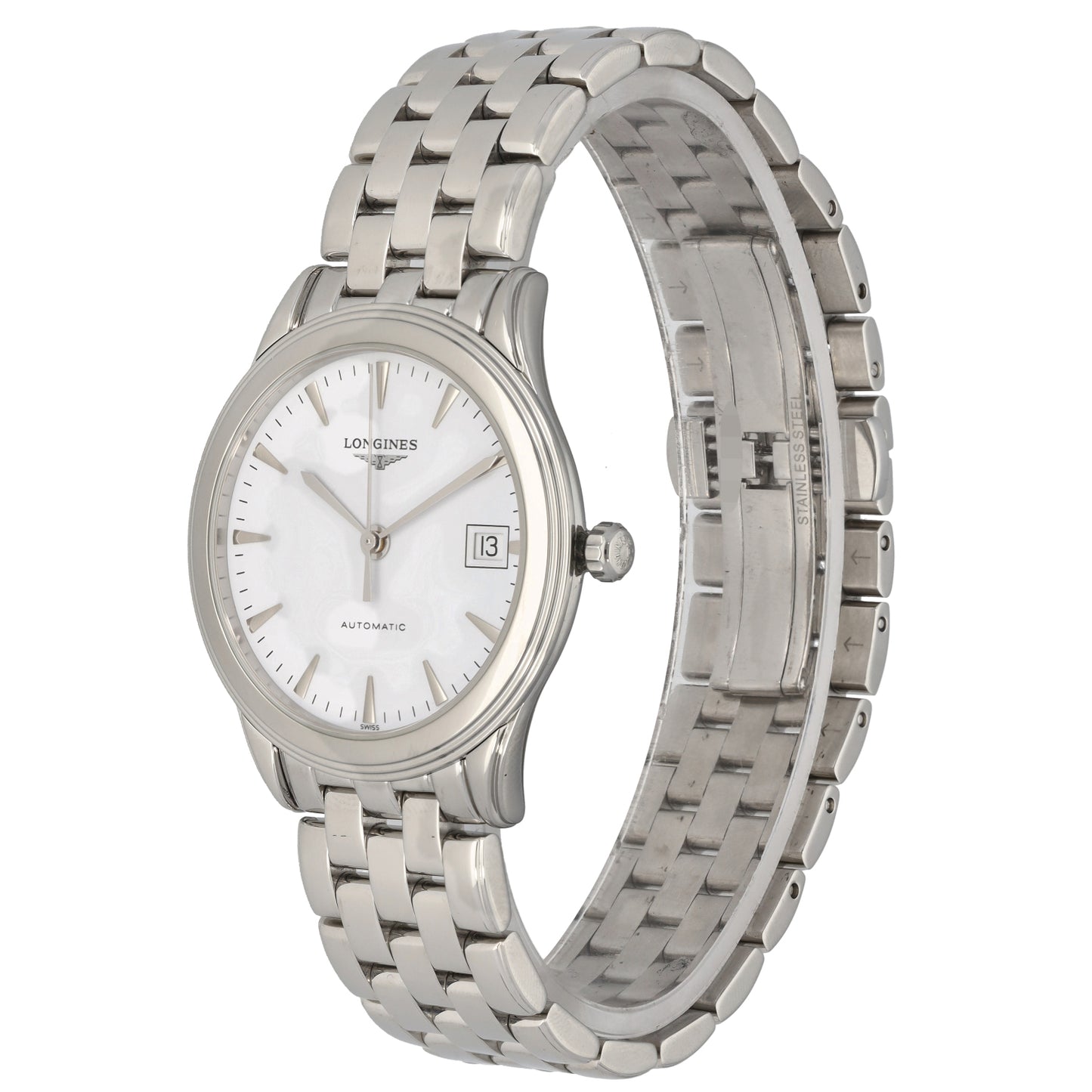 Longines Flagship L4.774.4 36mm Stainless Steel Watch