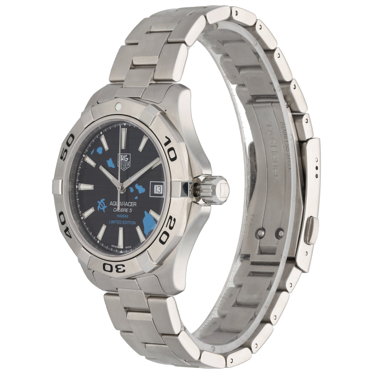 Tag Heuer Aquaracer WAP201AA 43mm Stainless Steel Watch