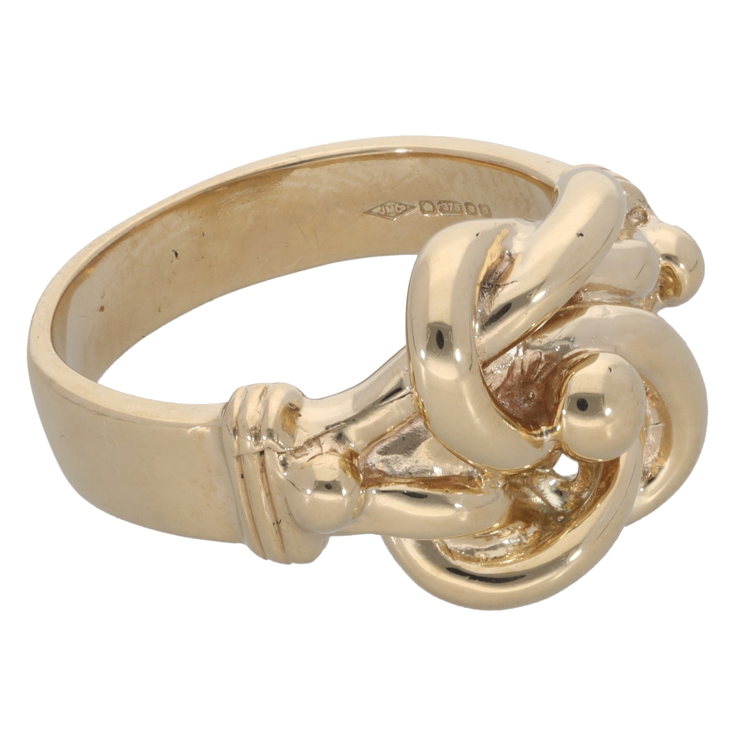 9ct Gold Knot Ring Size Z+1 H&T