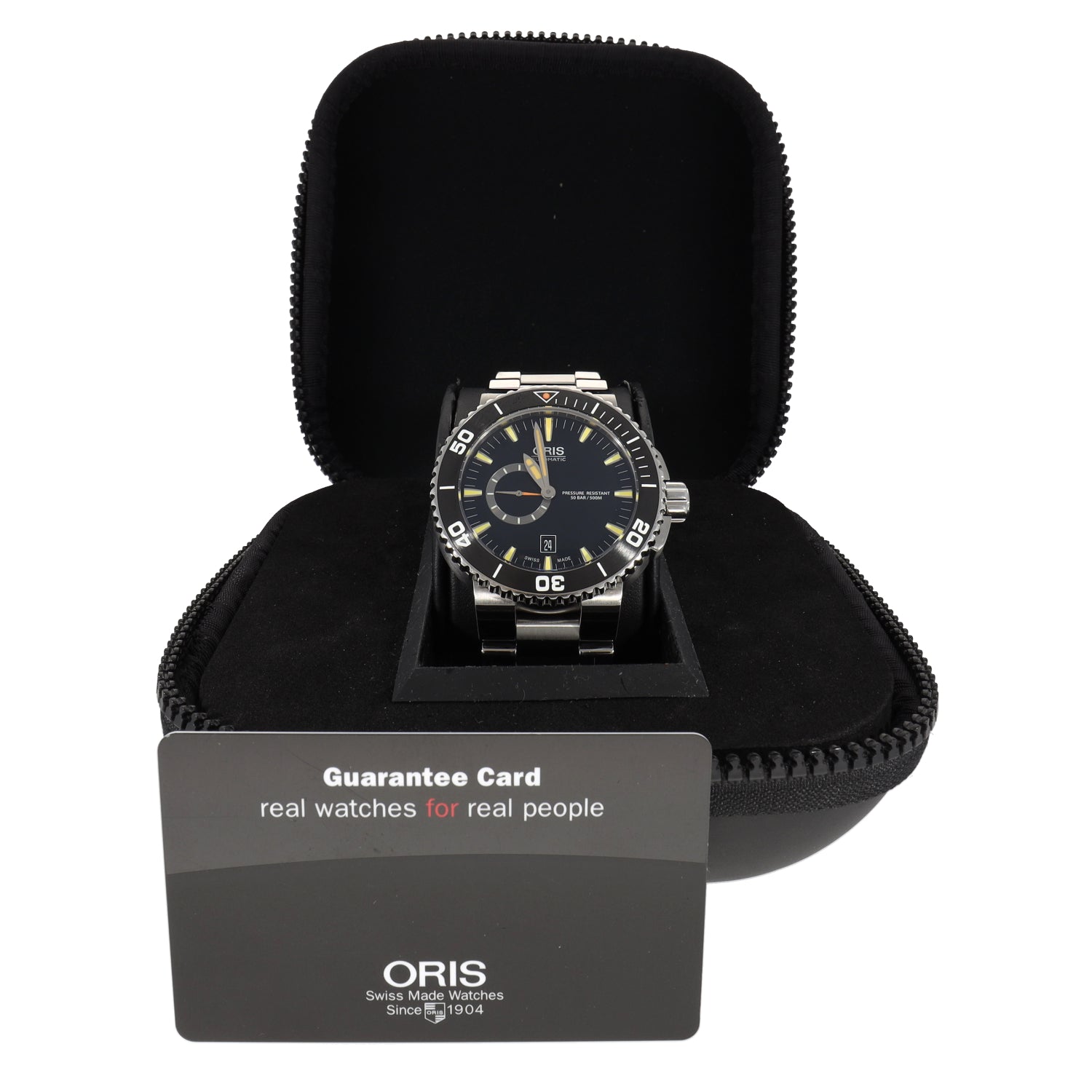 Oris Aquis 7673 46mm Stainless Steel Watch