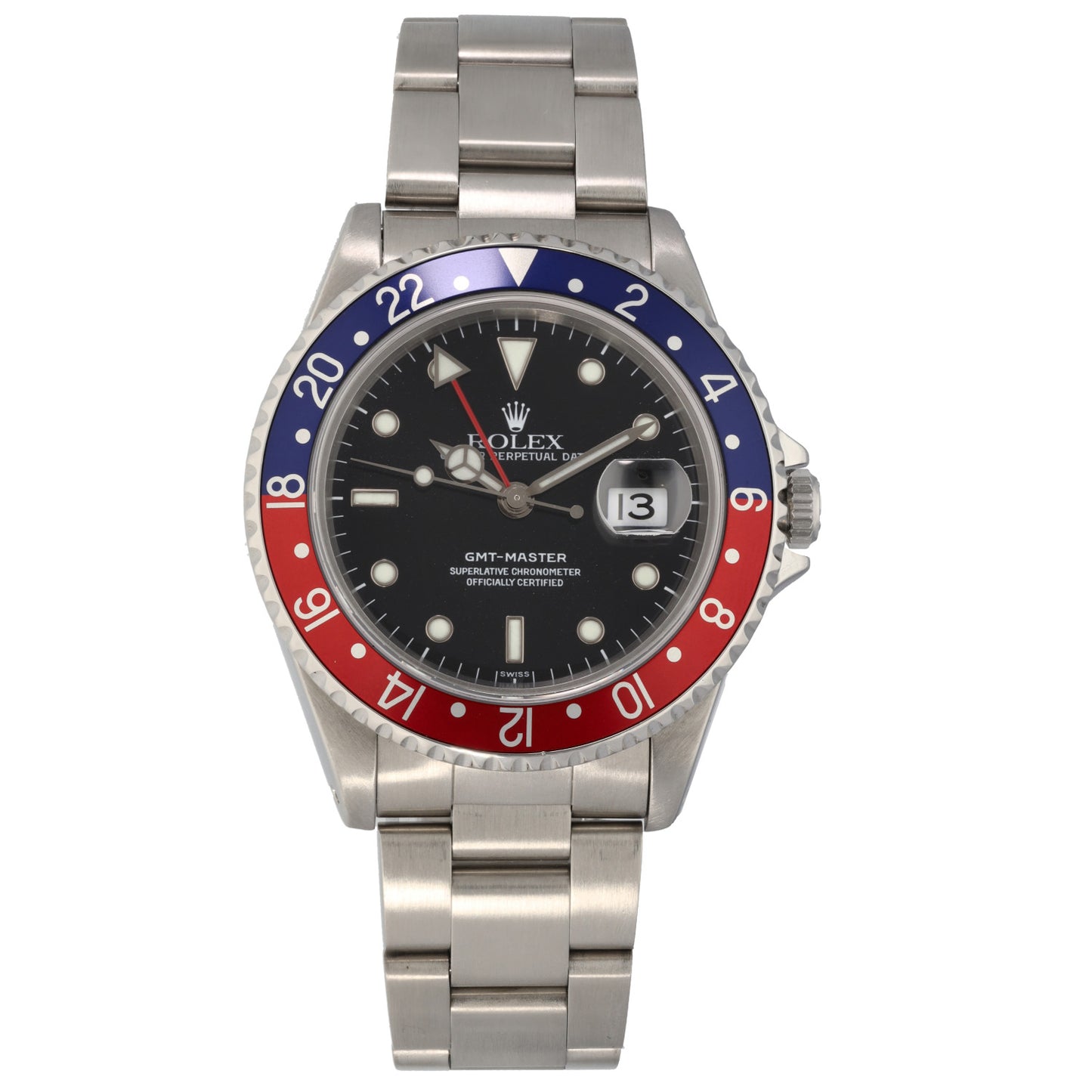 Rolex GMT Master 16700 40mm Stainless Steel Watch